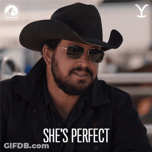 Yellowstone Rip Wheeler In Love She's Perfect GIF