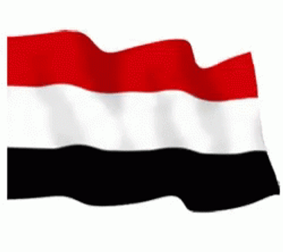 Yemen Flag Waving GIF