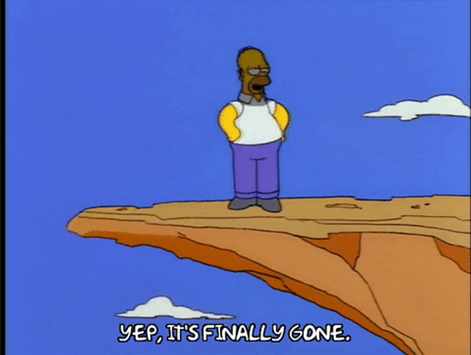 Yep And Its Gone GIF