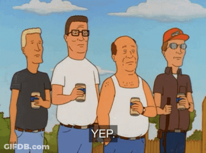 Yep Hank Hill GIF