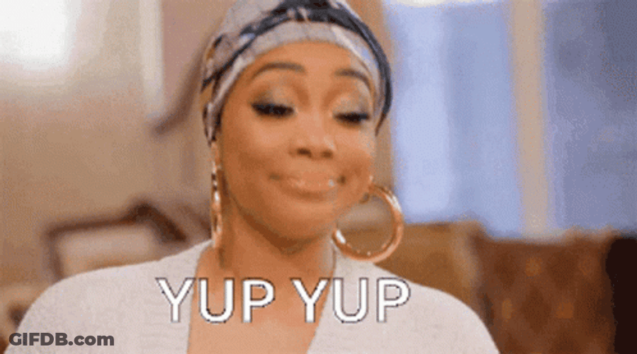 Yep Look Glamorous Girl GIF