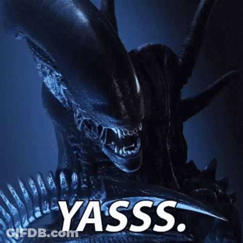 Yes Alien Xenomorph GIF