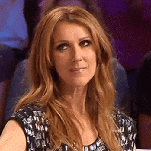 Yes Celine Dion GIF