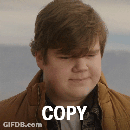 Yes Copy On That GIF