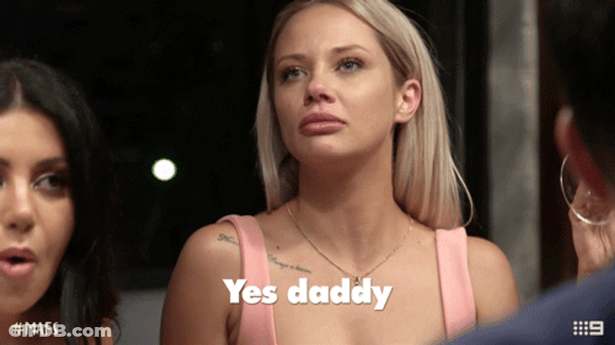 Yes Daddy Roll Eyes GIF