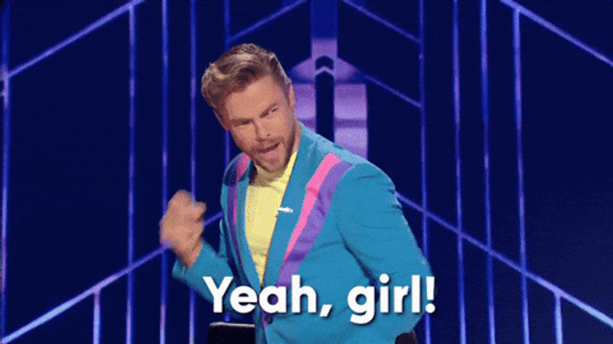 Yes Girl Derek Hough Dancing With The Stars GIF