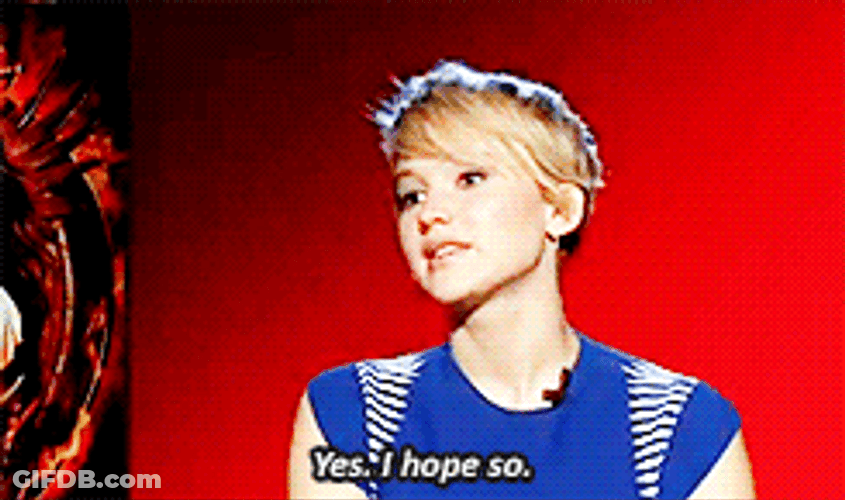 Yes I Hope So Jennifer Lawrence GIF