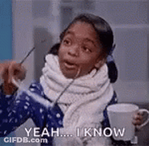 Yes I Know Right Girl GIF