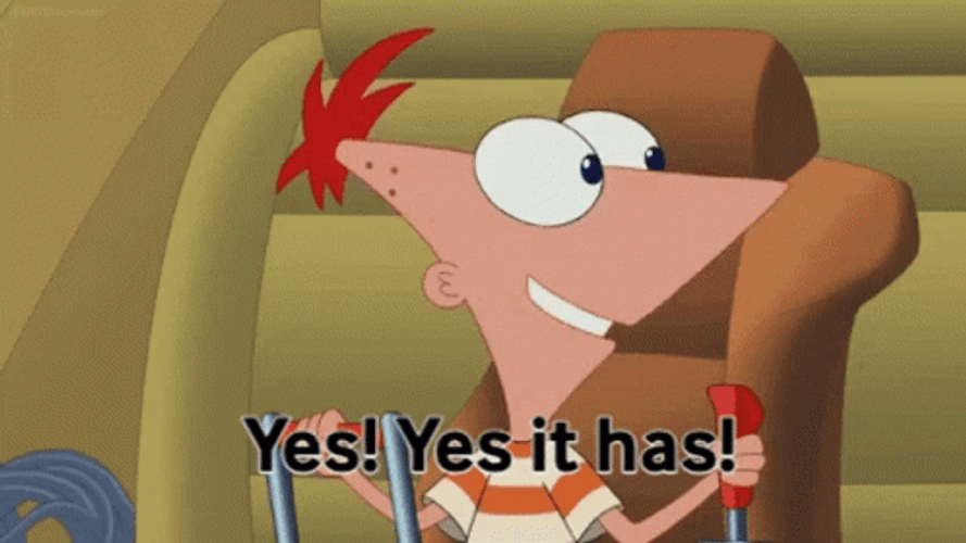 Yes It Has Phineas Flynn GIF