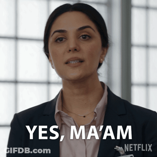 Yes Maam Nazan Abassi GIF