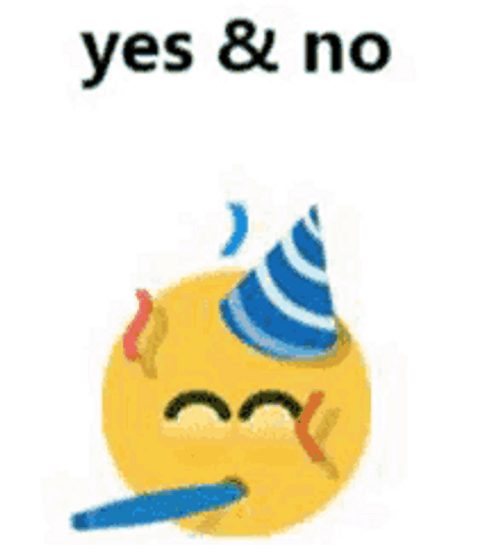 Yes No Emoji GIF
