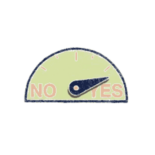 Yes No Meter GIF