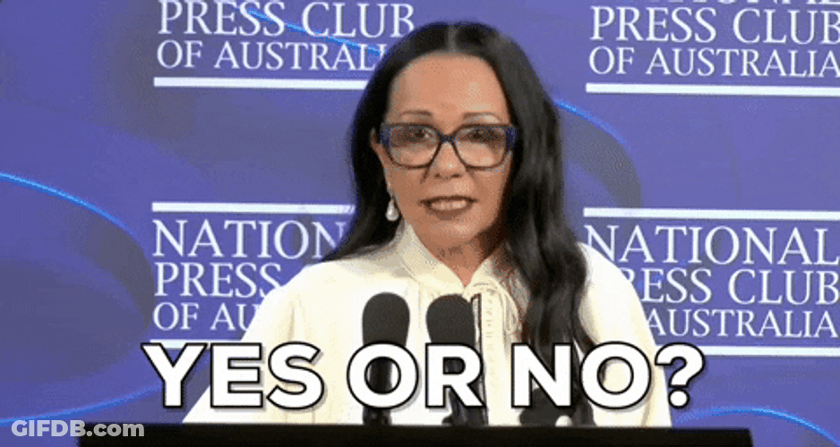 Yes Or No Linda Burney GIF