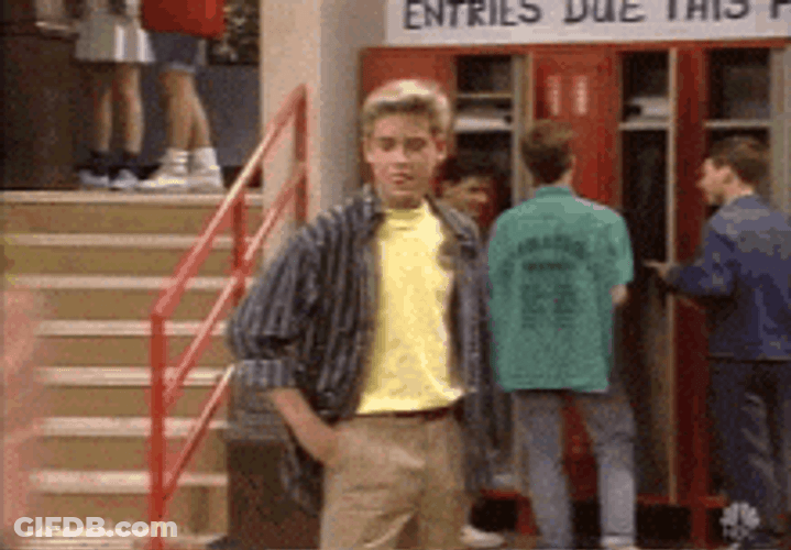 Yes Or No Saved By Bell Zack Morris GIF