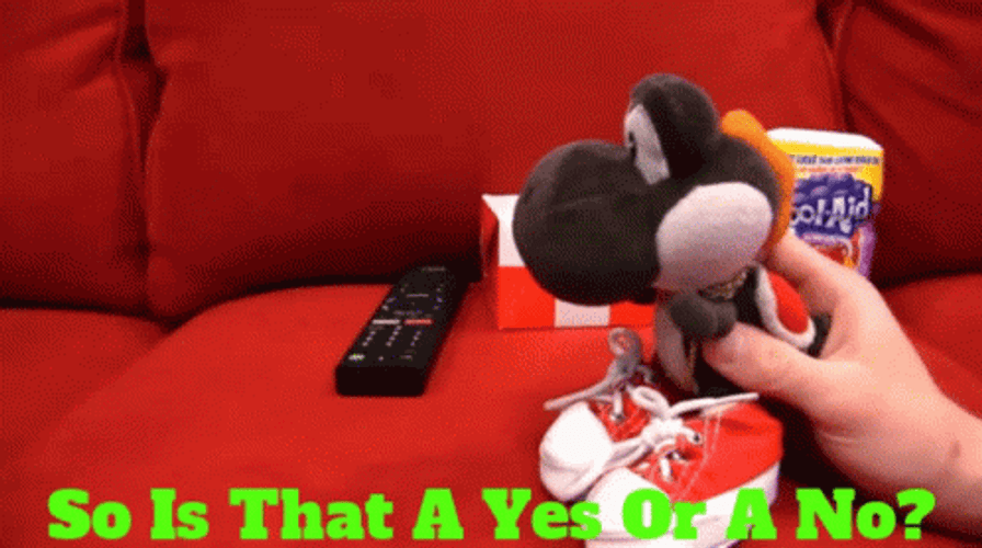 Yes Or No SML Black Yoshi GIF