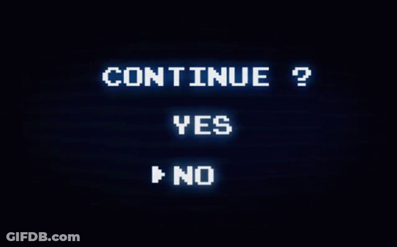 Yes Or No Video Game GIF