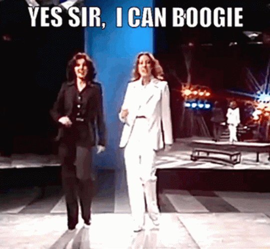 Yes Sir I Can Boogie Nights Chereography GIF