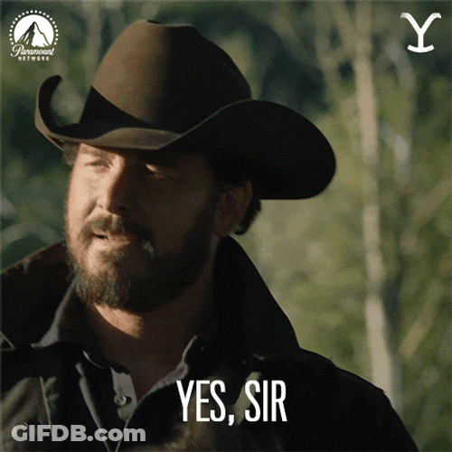 Yes Sir Rip Wheeler Walking Away GIF