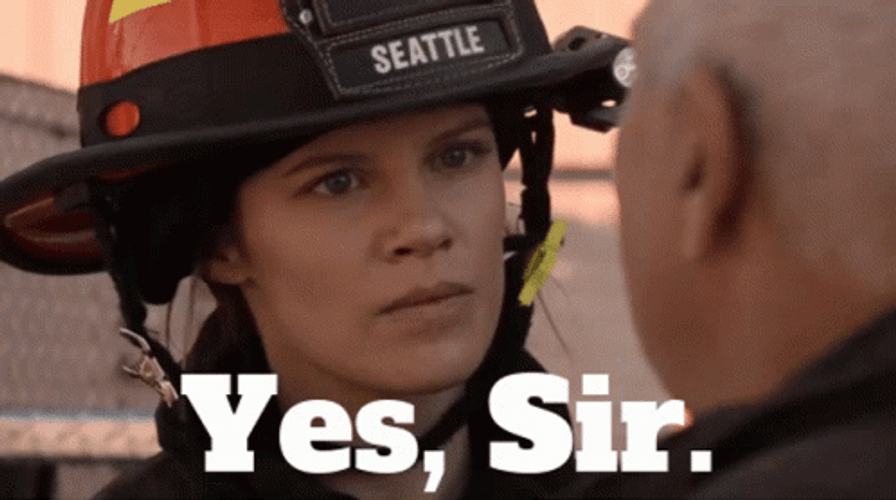 Yes Sir Station 19 Maya GIF