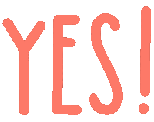 Yes Sticker GIF