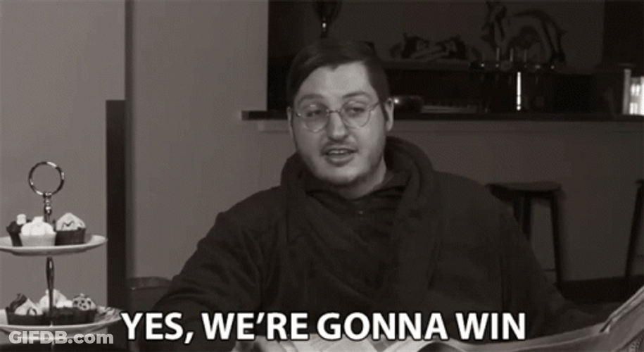 Yes Were Gonna Win GIF