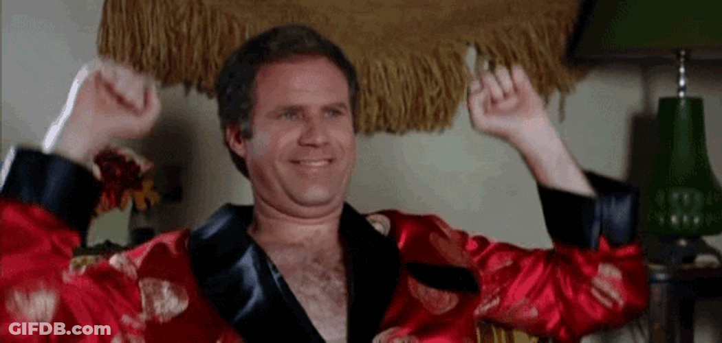 Yes Will Ferrell Happy GIF