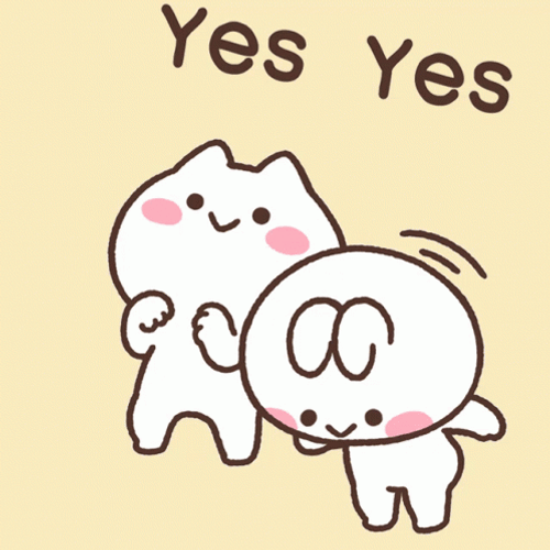 Yes Yes Cute Bunnies GIF