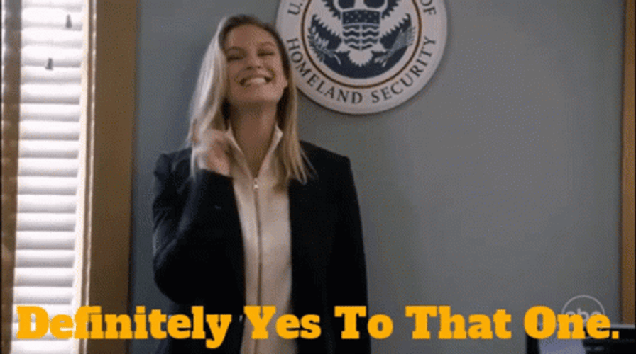 Yes Yes Definitely Yes To That One Danielle Savre GIF
