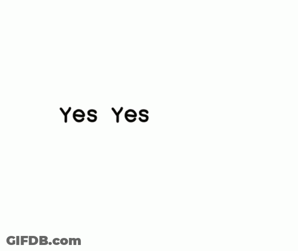 Yes Yes Nod GIF
