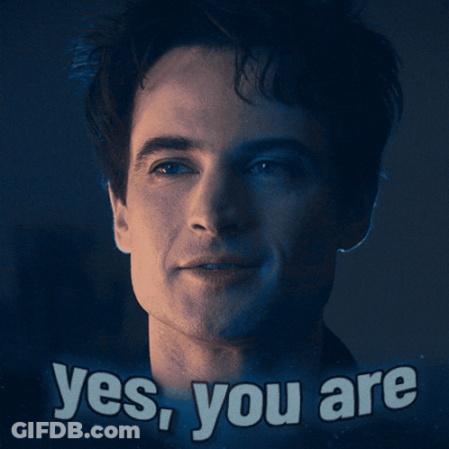 Yes You Are Above Man GIF