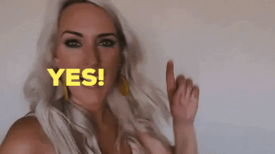 Yesss Thrilled Chelsie Kenyon GIF