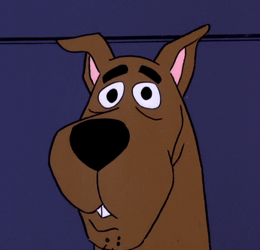 Yikes Shock Scooby-Doo GIF