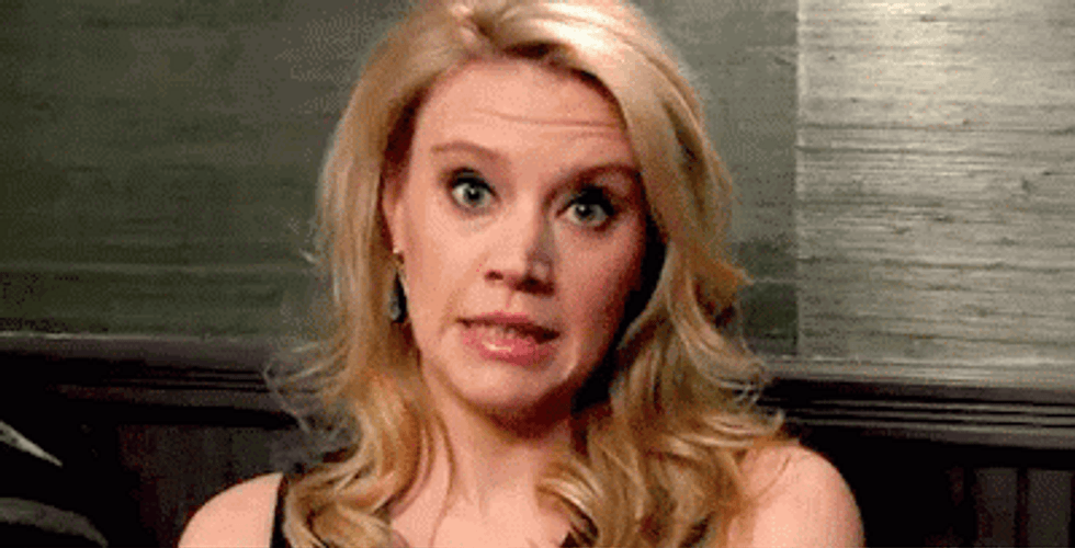 Yikes Wince Kate McKinnon GIF