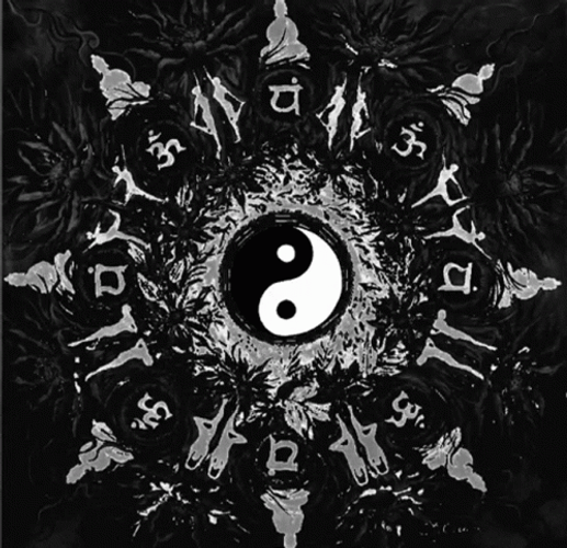 Yin Yang Cool Background GIF