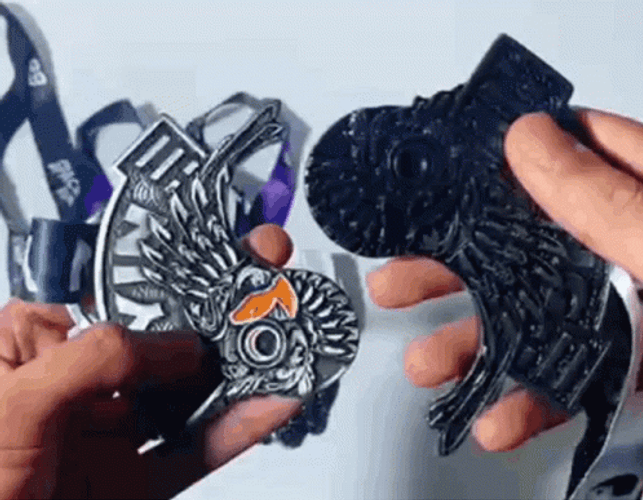 Yin Yang Metal Connecting GIF
