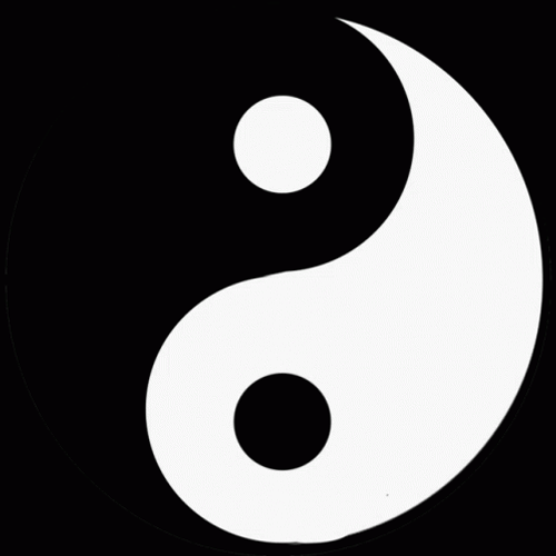 Yin Yang Two Color GIF
