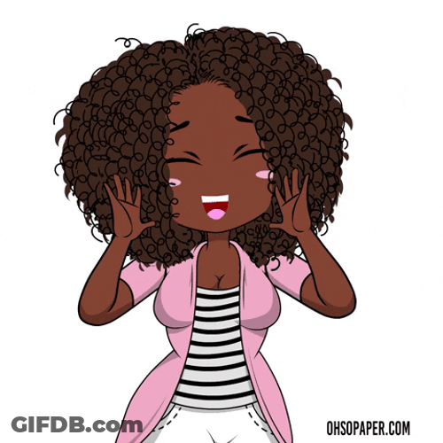 Yippee Black Girl GIF