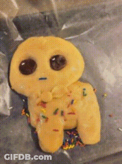 Yippee Creature Bake Cookies GIF