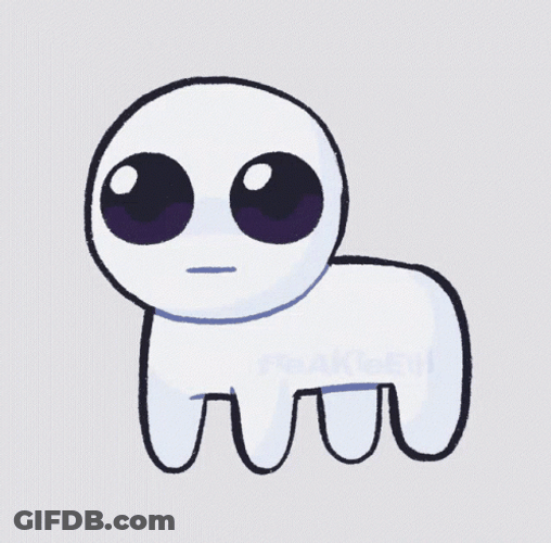 Yippee Creature Funny Blinking Eyes GIF