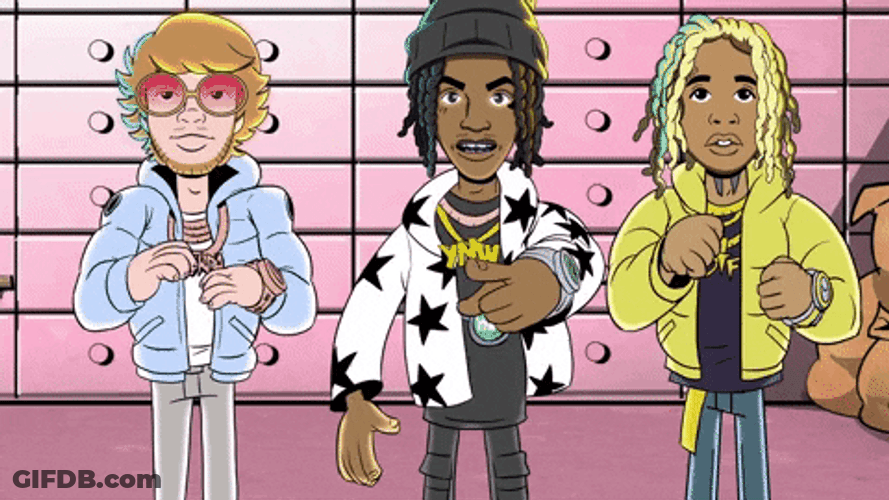 YNW Melly Dancing Trio GIF