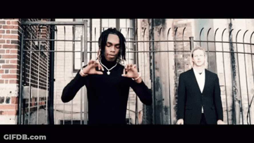 YNW Melly Vibing Rapping GIF