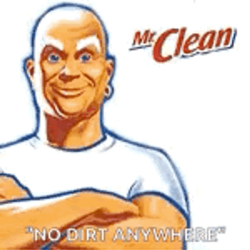 Yo Dirt Anywhere Mr Clean Meme GIF