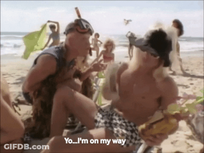 Yo I'm On My Way GIF