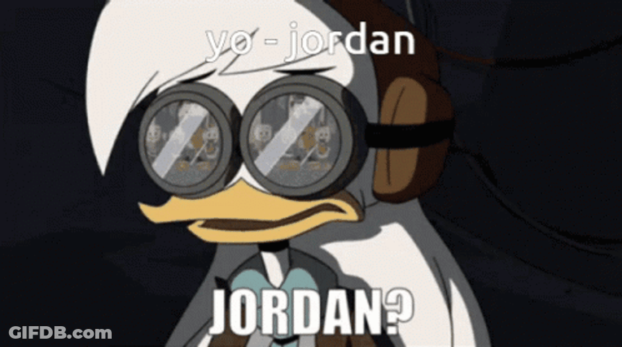 Yo Jordan Della Duck Meme GIF