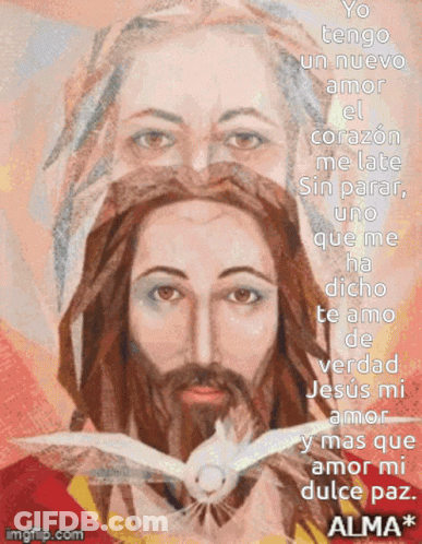 Yo Tengo Un Nuevo Amor Jesus Painting GIF