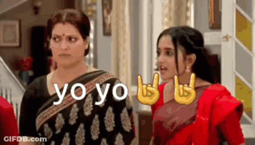 Yo Woman Explaining Herself GIF