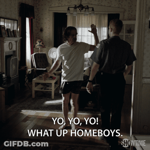 Yo Yo Shameless Frank Gallagher GIF