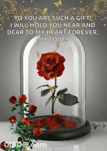 Yo You Are Such A Gift I Will Hold You Near And Dear To My Heart Forever , My Love GIF