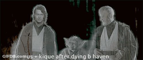 Yoda And Obi Wan Kenobi GIF
