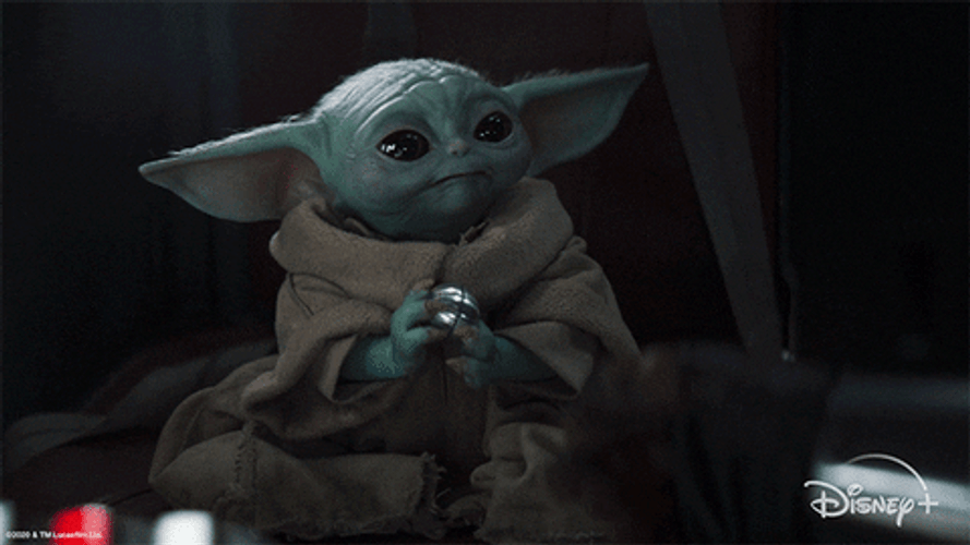 Yoda Claiming Silver Ball Mine GIF